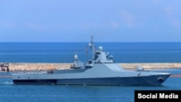 ГУР: після атаки дронами російський корабель «Сергій Котов» знищений